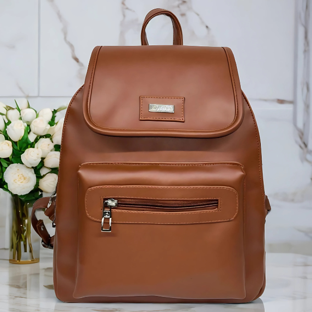 RevaCarry Waterproof Stylish Large PU Leather With Multiple Compartments Bag