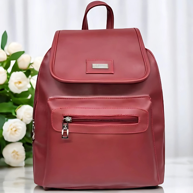 RevaCarry Waterproof Stylish Large PU Leather With Multiple Compartments Bag