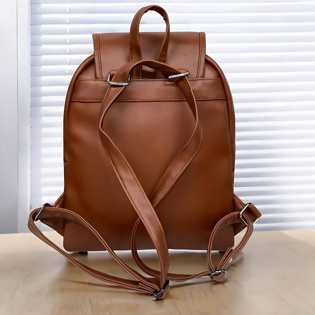 RevaCarry Waterproof Stylish Large PU Leather With Multiple Compartments Bag