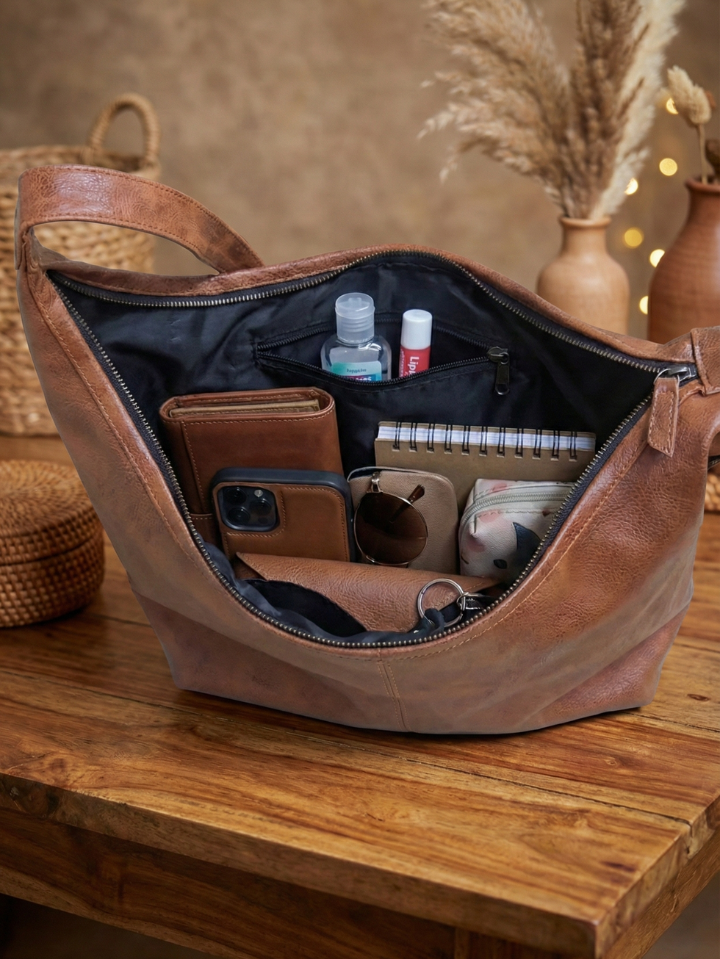 RevaCarry Large Capacity Soft Finish Lightweight Shoulder Handbag